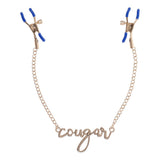 Buy Sex & Mischief Cougar Nipple Clamps - Gold Nipple Clamps with 33 cm Chain at NZ’s Mega Adult Toys Store. Discover premium sex toys with discreet shipping at the best price in NZ