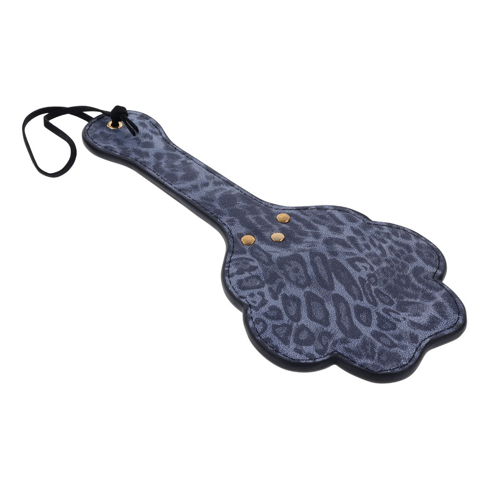 Buy Sex & Mischief Cougar Paw Paddle - Navy Blue/Gold Spanking Paddle at NZ’s Mega Adult Toys Store. Discover premium sex toys with discreet shipping at the best price in NZ