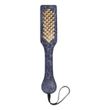 Buy Sex & Mischief Cougar Studded Paddle - Navy Blue Paddle with Gold Studs at NZ’s Mega Adult Toys Store. Discover premium sex toys with discreet shipping at the best price in NZ