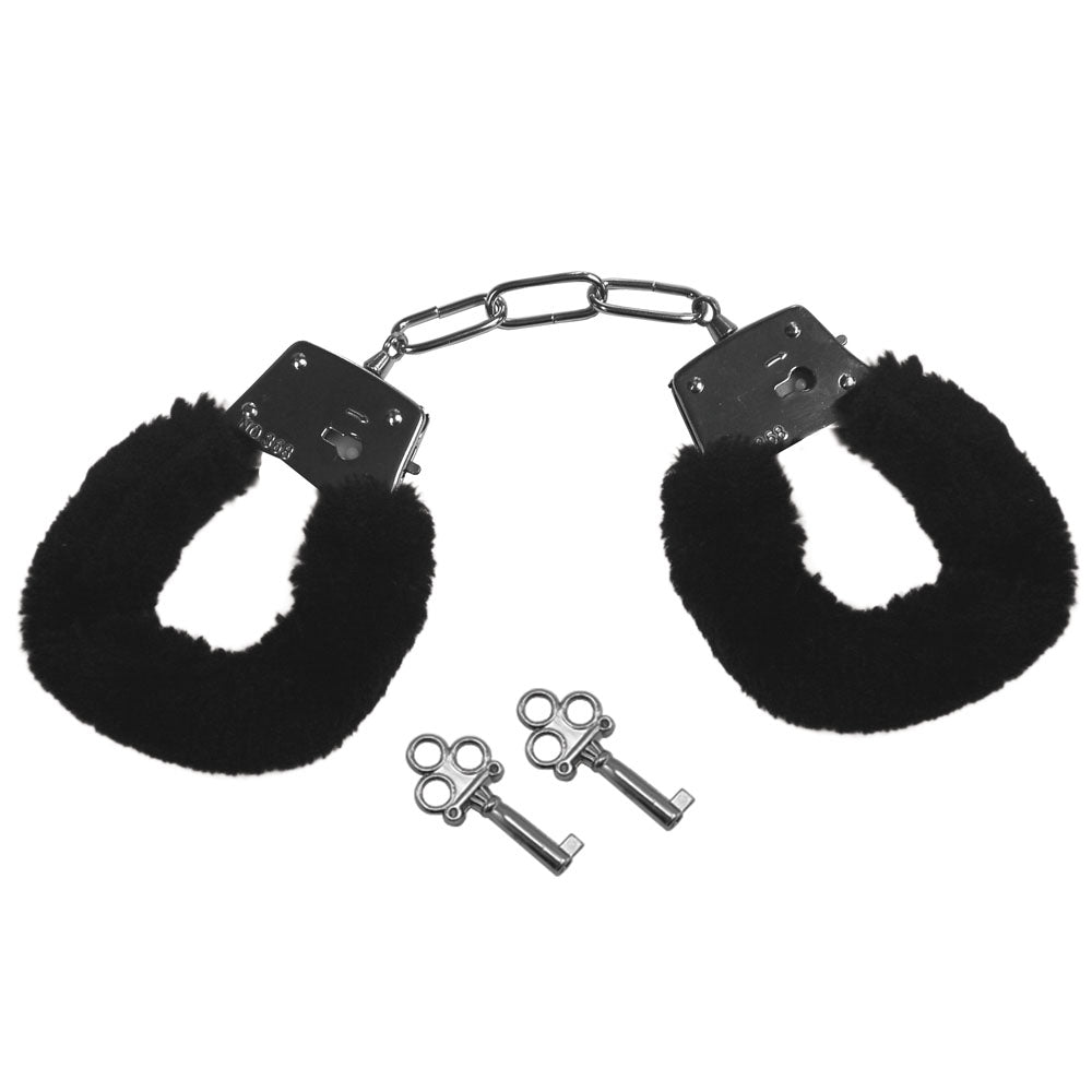 Buy Sex & Mischief Furry Handcuffs - Black - Black Restraints at NZ’s Mega Adult Toys Store. Discover premium sex toys with discreet shipping at the best price in NZ