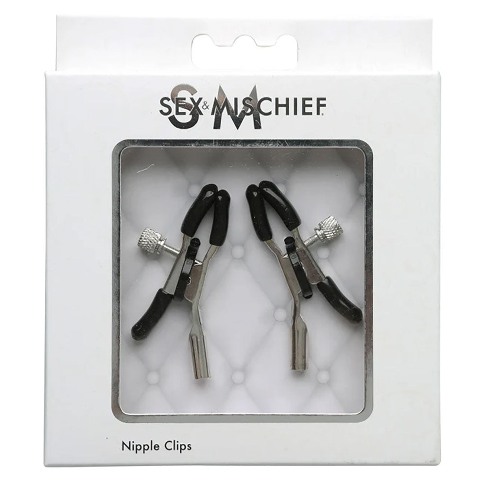 Buy Sex & Mischief Nipple Clips - Set of 2 at NZ’s Mega Adult Toys Store. Discover premium sex toys with discreet shipping at the best price in NZ