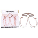 Buy Sex & Mischief Peaches n CreaMe Collar with Nipple Clamps - Peach Nipple Restraints at NZ’s Mega Adult Toys Store. Discover premium sex toys with discreet shipping at the best price in NZ