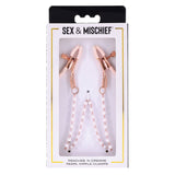 Buy Sex & Mischief Peaches n CreaMe Pearl Nipple Clamps - Peach Nipple Restraints at NZ’s Mega Adult Toys Store. Discover premium sex toys with discreet shipping at the best price in NZ