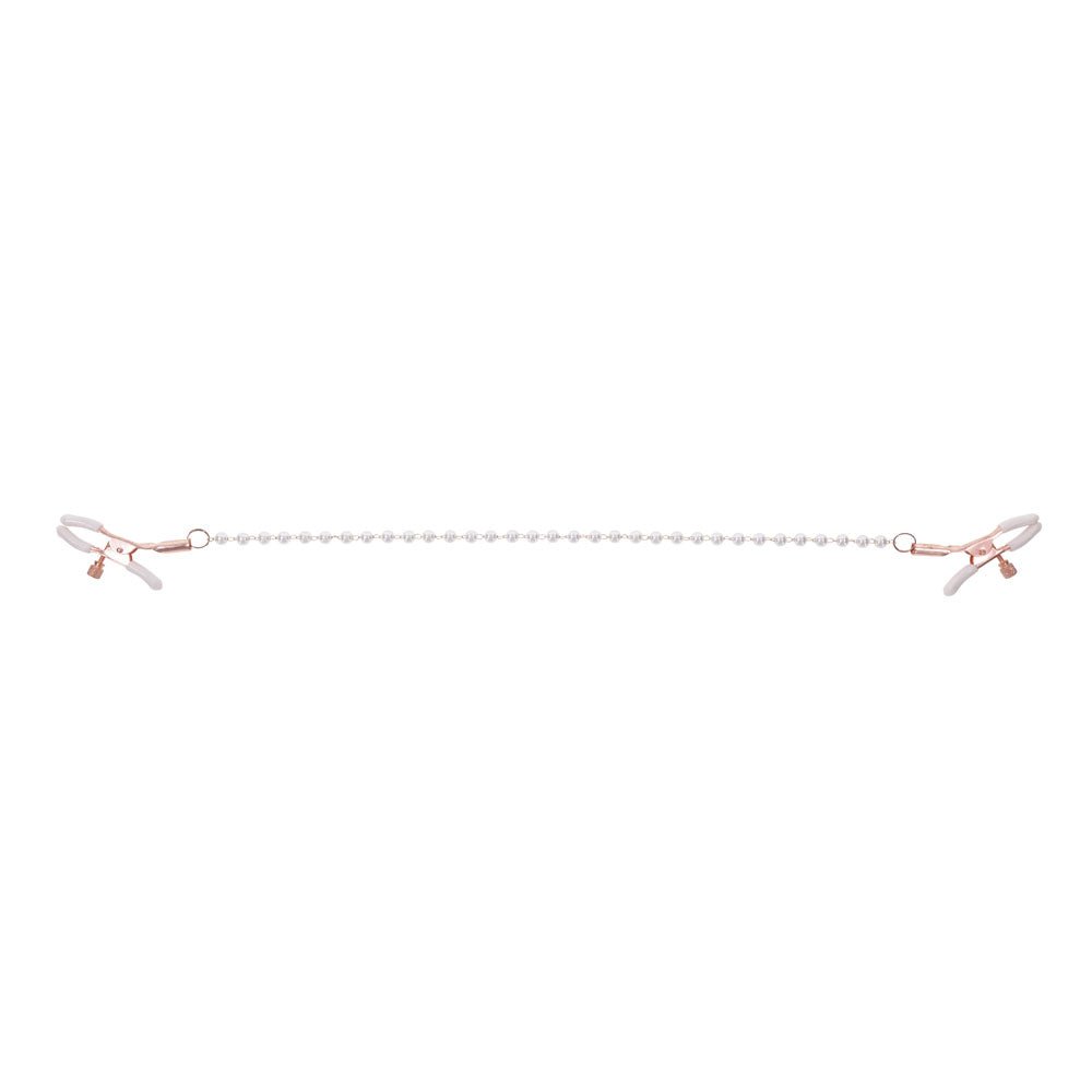 Buy Sex & Mischief Peaches n CreaMe Pearl Nipple Clamps - Peach Nipple Restraints at NZ’s Mega Adult Toys Store. Discover premium sex toys with discreet shipping at the best price in NZ