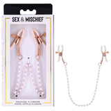 Buy Sex & Mischief Peaches n CreaMe Pearl Nipple Clamps - Peach Nipple Restraints at NZ’s Mega Adult Toys Store. Discover premium sex toys with discreet shipping at the best price in NZ