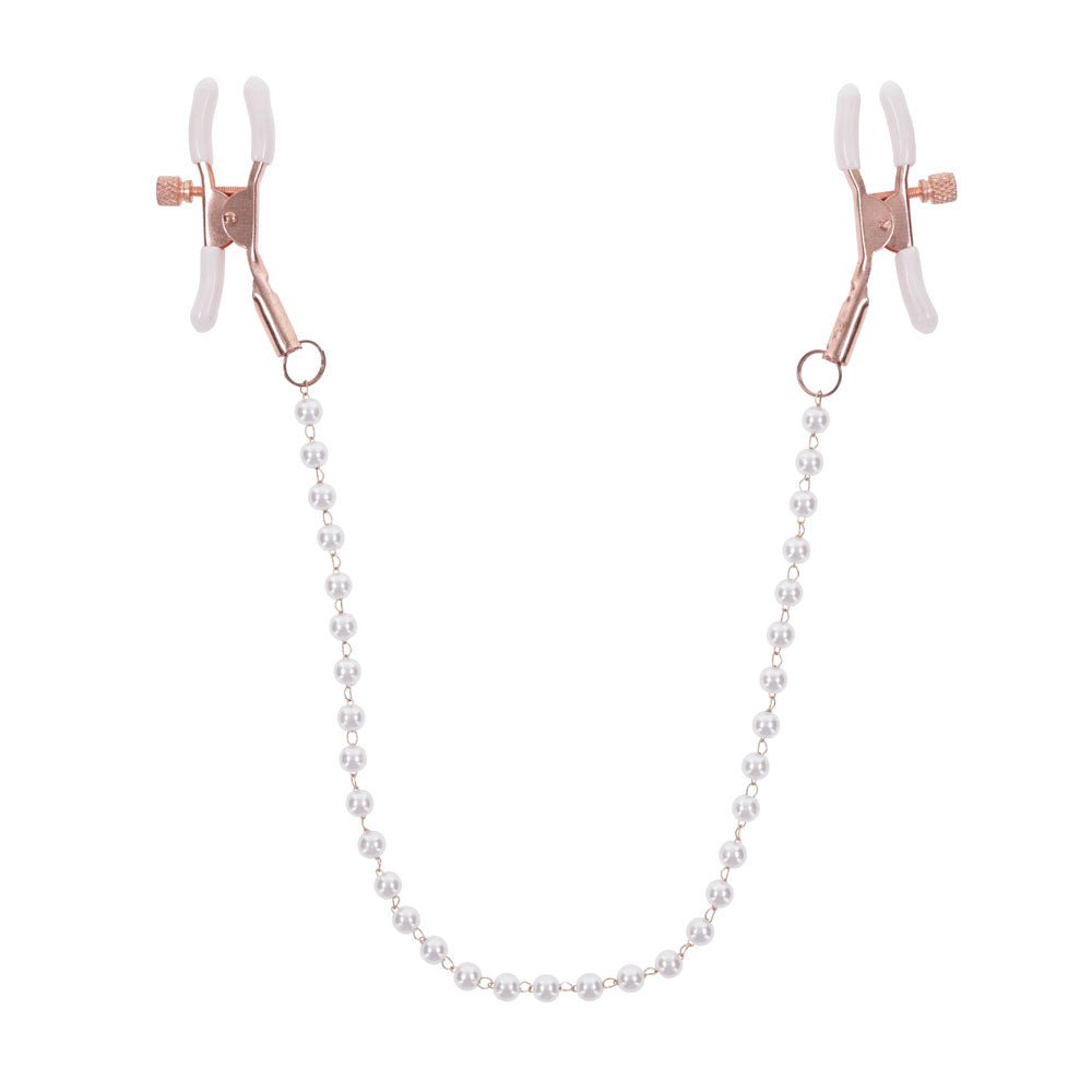 Buy Sex & Mischief Peaches n CreaMe Pearl Nipple Clamps - Peach Nipple Restraints at NZ’s Mega Adult Toys Store. Discover premium sex toys with discreet shipping at the best price in NZ