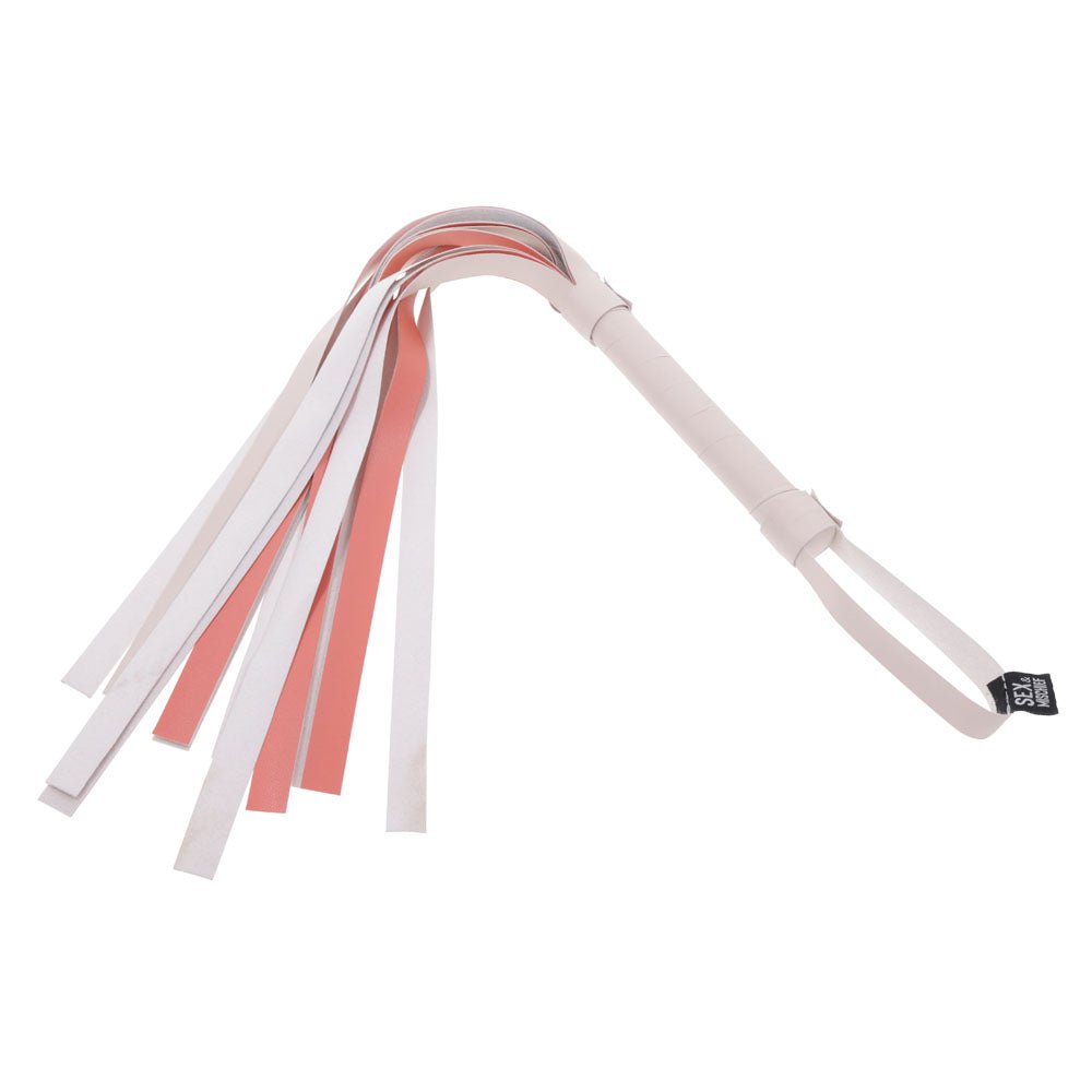 Buy Sex & Mischief Peaches n CreaMe Stripe Flogger - Peach 80 cm Flogger Whip at NZ’s Mega Adult Toys Store. Discover premium sex toys with discreet shipping at the best price in NZ