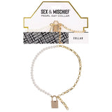 Buy Sex & Mischief Pearl Day Collar - Pearl/Gold Necklace at NZ’s Mega Adult Toys Store. Discover premium sex toys with discreet shipping at the best price in NZ