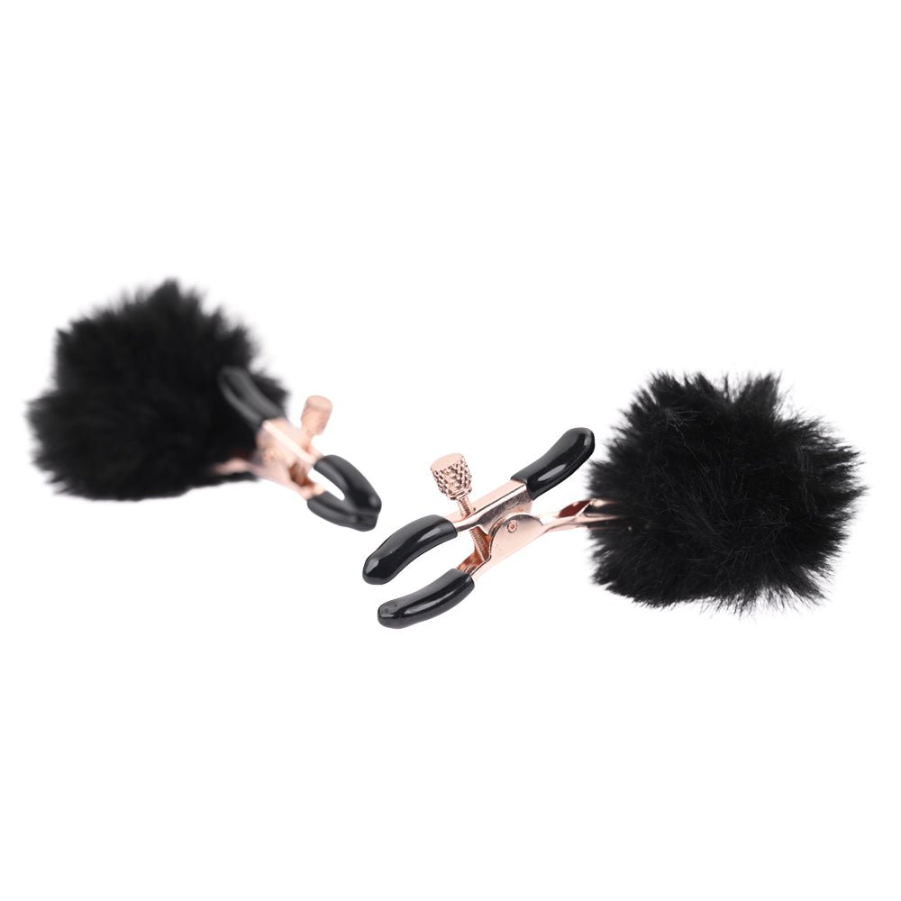 Buy Sex & Mischief Puff Nipple Clamps - Black/Gold Nipple Clamps - Set of 2 at NZ’s Mega Adult Toys Store. Discover premium sex toys with discreet shipping at the best price in NZ