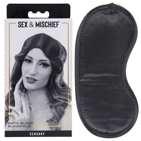 Buy Sex & Mischief Satin Blindfold Black - Black Blindfold at NZ’s Mega Adult Toys Store. Discover premium sex toys with discreet shipping at the best price in NZ