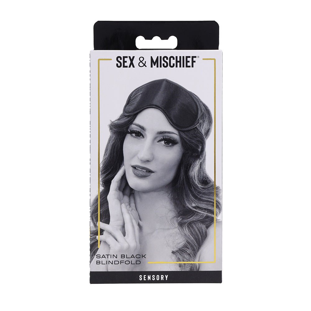 Buy Sex & Mischief Satin Blindfold Black - Black Blindfold at NZ’s Mega Adult Toys Store. Discover premium sex toys with discreet shipping at the best price in NZ