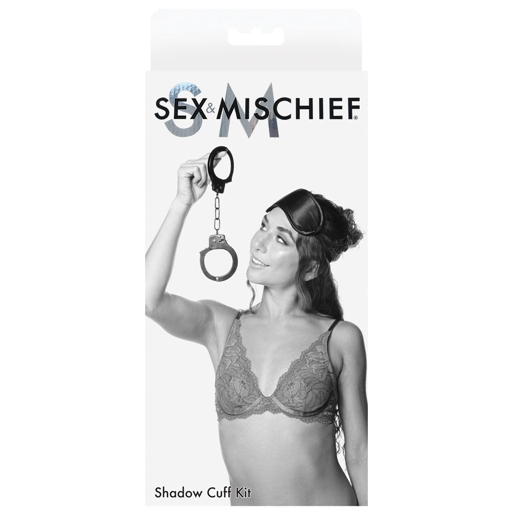 Buy Sex & Mischief Shadow Cuff Kit - Black - 2 Piece Set at NZ’s Mega Adult Toys Store. Discover premium sex toys with discreet shipping at the best price in NZ