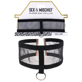 Buy Sex & Mischief Sheer Day Collar - Black Collar at NZ’s Mega Adult Toys Store. Discover premium sex toys with discreet shipping at the best price in NZ