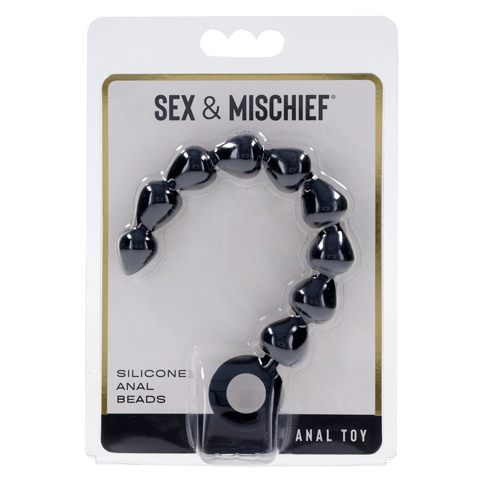 Buy Sex & Mischief Silicone Anal Beads - Black - Black 22.9 cm Anal Beads at NZ’s Mega Adult Toys Store. Discover premium sex toys with discreet shipping at the best price in NZ