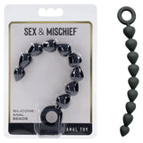 Buy Sex & Mischief Silicone Anal Beads - Black - Black 22.9 cm Anal Beads at NZ’s Mega Adult Toys Store. Discover premium sex toys with discreet shipping at the best price in NZ