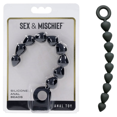 Buy Sex & Mischief Silicone Anal Beads - Black - Black 22.9 cm Anal Beads at NZ’s Mega Adult Toys Store. Discover premium sex toys with discreet shipping at the best price in NZ