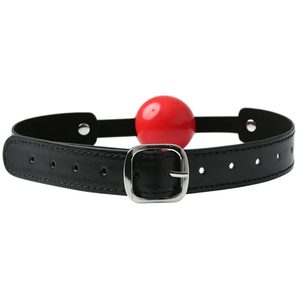 Buy Sex & Mischief Solid Red Ball Gag - Red/Black Mouth Restraint at NZ’s Mega Adult Toys Store. Discover premium sex toys with discreet shipping at the best price in NZ