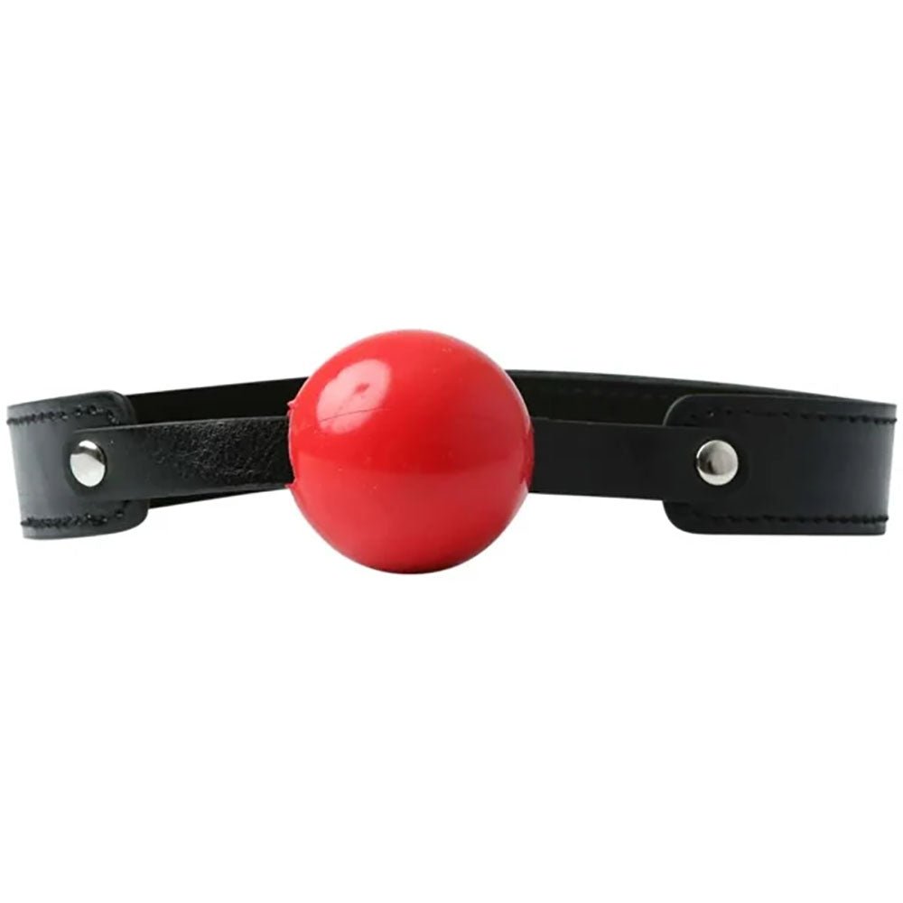 Buy Sex & Mischief Solid Red Ball Gag - Red/Black Mouth Restraint at NZ’s Mega Adult Toys Store. Discover premium sex toys with discreet shipping at the best price in NZ