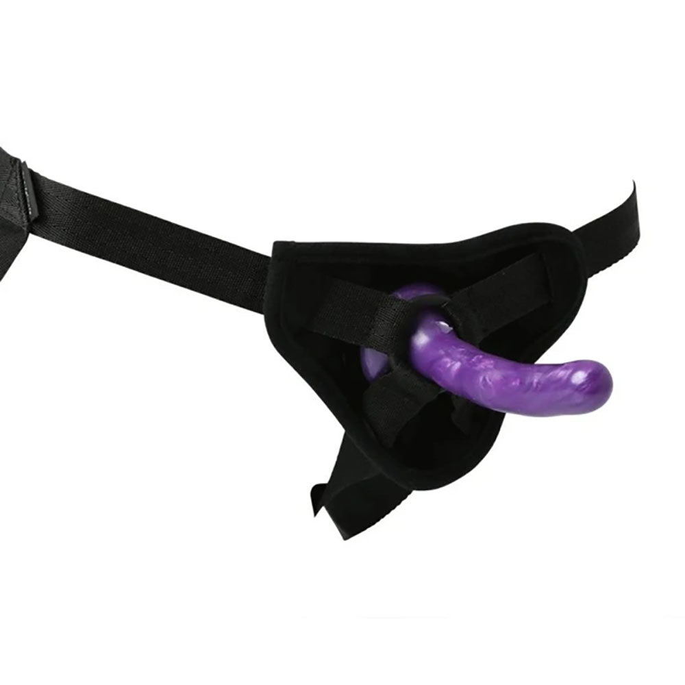 Buy Sex & Mischief Strap - On & Silicone Dildo Kit - Black/Purple Adjustable Strap - On at NZ’s Mega Adult Toys Store. Discover premium sex toys with discreet shipping at the best price in NZ