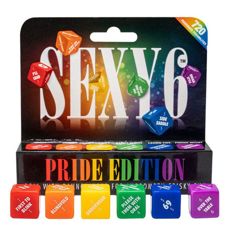 Buy Sexy 6 - Pride Edition - Couples Dice Game at NZ’s Mega Adult Toys Store. Discover premium sex toys with discreet shipping at the best price in NZ