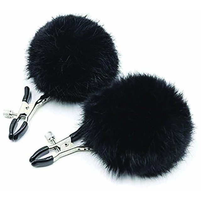 Buy Sexy AF - Clamp Couture Black Puff Balls - Black Puff Balls Nipple Clamps at NZ’s Mega Adult Toys Store. Discover premium sex toys with discreet shipping at the best price in NZ