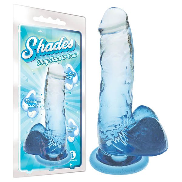 Buy Shades 7'' Jelly TPR Dong - Blue 17.8 cm Dong at NZ’s Mega Adult Toys Store. Discover premium sex toys with discreet shipping at the best price in NZ