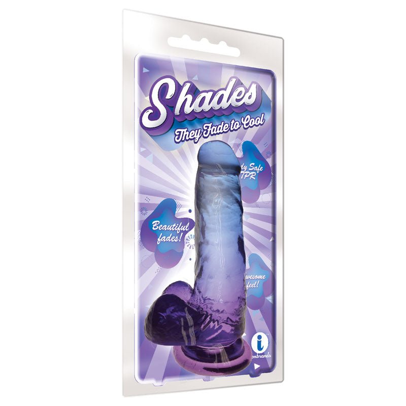 Buy Shades 7'' Jelly TPR Dong - Violet 17.8 cm Dong at NZ’s Mega Adult Toys Store. Discover premium sex toys with discreet shipping at the best price in NZ