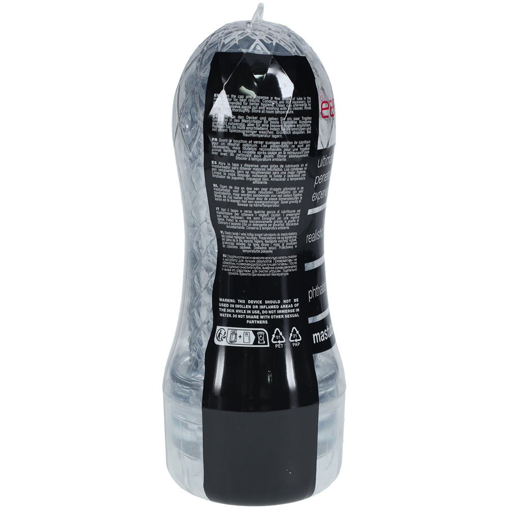 Buy SHOTS Easy Rider - Clear - Clear Vagina Stroker at NZ’s Mega Adult Toys Store. Discover premium sex toys with discreet shipping at the best price in NZ