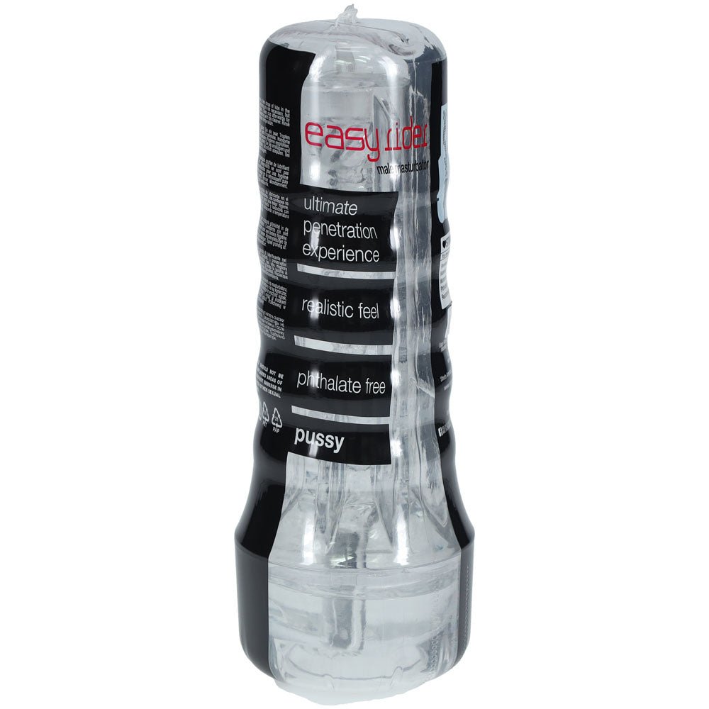 Buy SHOTS Easy Rider - Clear - Clear Vagina Stroker at NZ’s Mega Adult Toys Store. Discover premium sex toys with discreet shipping at the best price in NZ