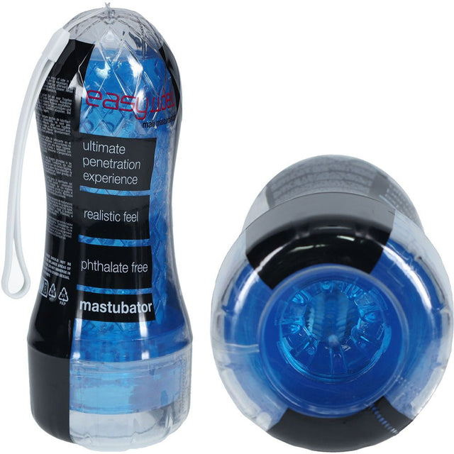 Buy SHOTS Easy Rider - Blue - Blue Vagina Stroker at NZ’s Mega Adult Toys Store. Discover premium sex toys with discreet shipping at the best price in NZ