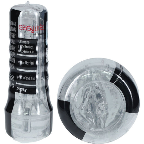 Buy SHOTS Easy Rider - Clear - Clear Vagina Stroker at NZ’s Mega Adult Toys Store. Discover premium sex toys with discreet shipping at the best price in NZ