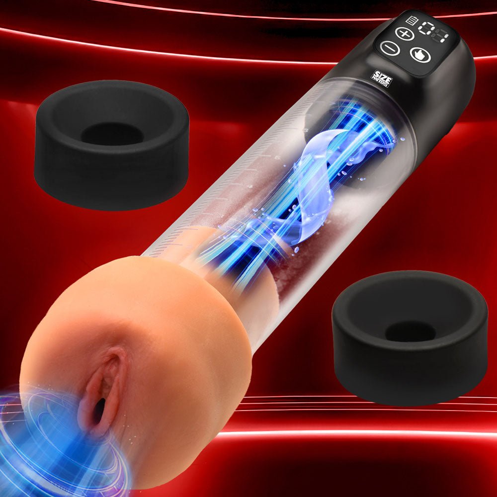 Buy Size Matters Sucking Penis Pump - Clear USB Rechargeable Penis Pump at NZ’s Mega Adult Toys Store. Discover premium sex toys with discreet shipping at the best price in NZ