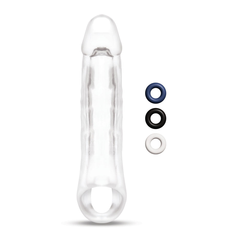 Buy Size Up 2 Inch See - Thru Penis Extender with Ball Loop - Clear 5 cm (2'') Penis Extension Sleeve at NZ’s Mega Adult Toys Store. Discover premium sex toys with discreet shipping at the best price in NZ