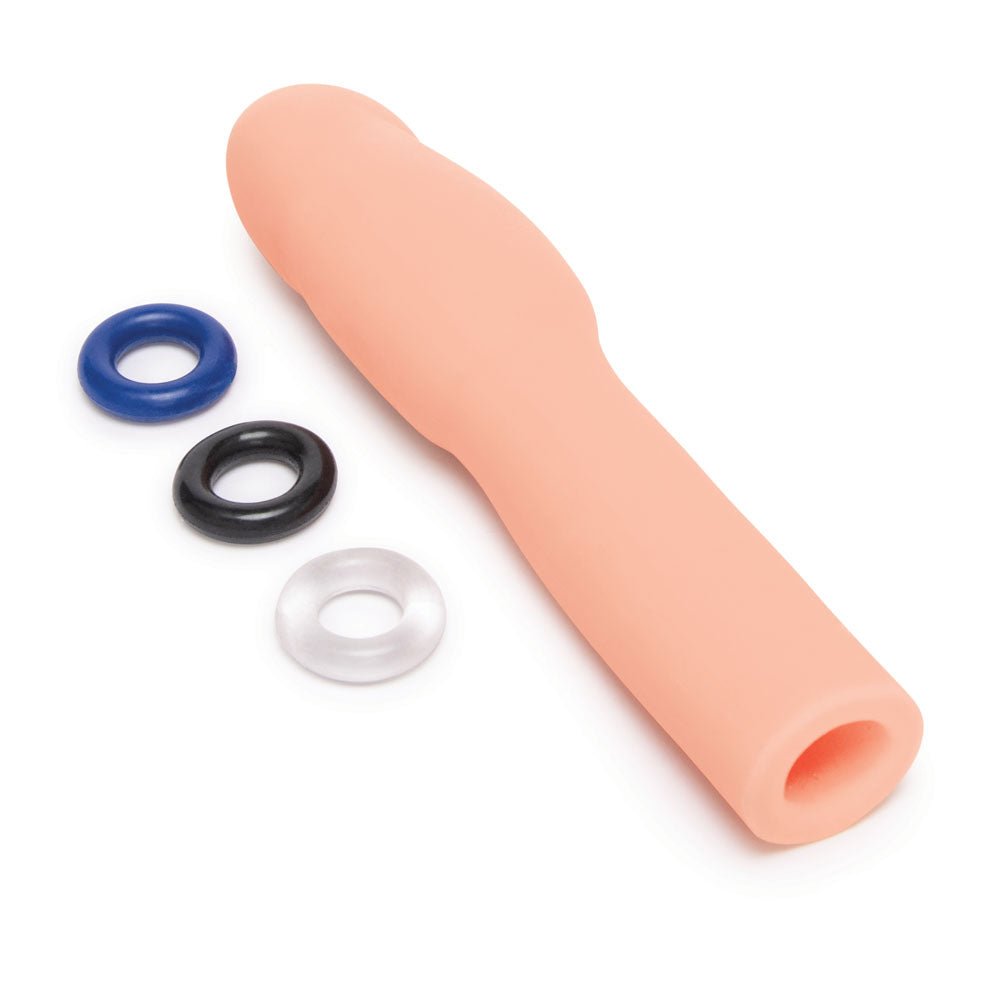 Buy Size Up Realistic 4 Inch Penis Extender - Flesh 10.1 cm (4'') Penis Extension Sleeve at NZ’s Mega Adult Toys Store. Discover premium sex toys with discreet shipping at the best price in NZ