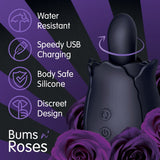 Buy Skins Rose Buddies - The Bums N Roses - Black USB Rechargeable Anal Rimming Stimulator at NZ’s Mega Adult Toys Store. Discover premium sex toys with discreet shipping at the best price in NZ