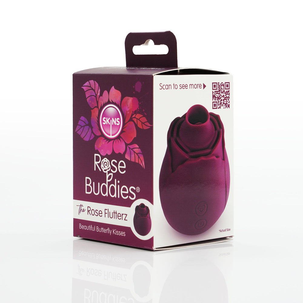 Buy Skins Rose Buddies - The Rose Flutterz - Purple USB Rechargeable Flicking Rose Stimulator at NZ’s Mega Adult Toys Store. Discover premium sex toys with discreet shipping at the best price in NZ