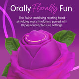 Buy Skins Rose Buddies - The Rose Twirlz - Purple USB Rechargeable Twirling Rose Stimulator at NZ’s Mega Adult Toys Store. Discover premium sex toys with discreet shipping at the best price in NZ