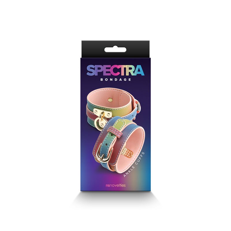 Buy Spectra Bondage Ankle Cuffs - Rainbow - Rainbow Restraints at NZ’s Mega Adult Toys Store. Discover premium sex toys with discreet shipping at the best price in NZ