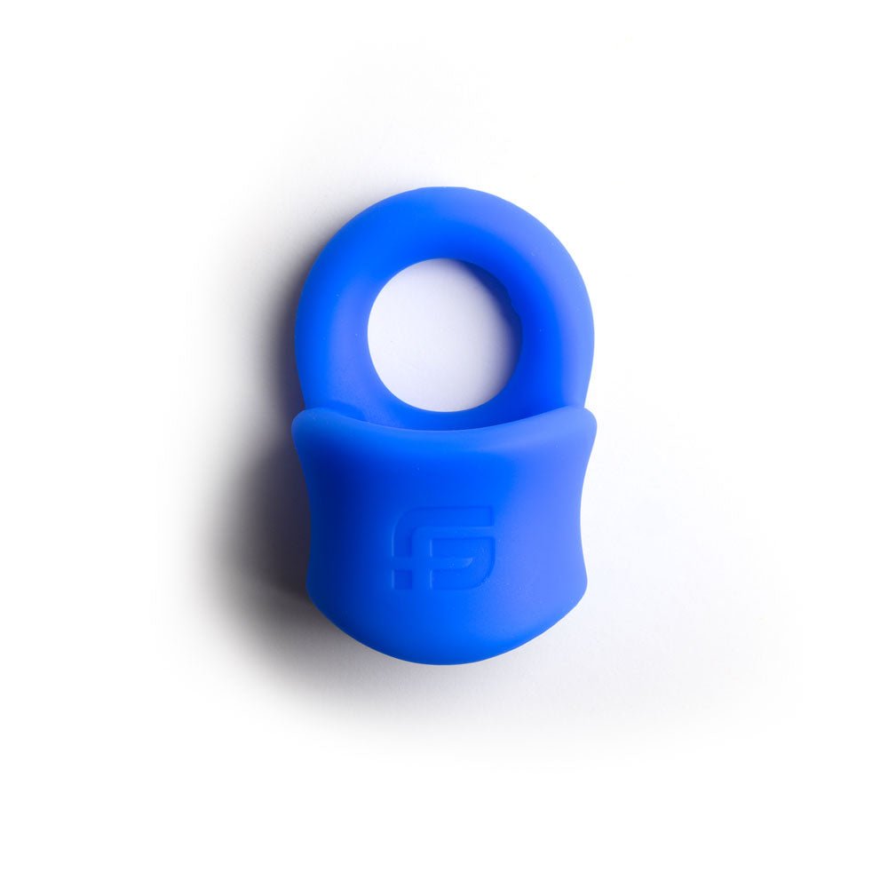 Buy Sport Fucker Baller Ring - Blue Liquid Silicone Cock Ring with Ball Stretcher at NZ’s Mega Adult Toys Store. Discover premium sex toys with discreet shipping at the best price in NZ