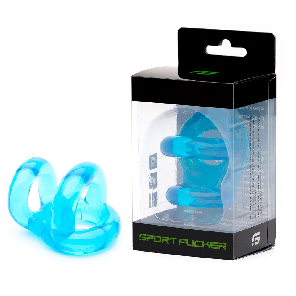 Buy Sport Fucker Fucker Ring - Ice Blue Cock & Ball Ring at NZ’s Mega Adult Toys Store. Discover premium sex toys with discreet shipping at the best price in NZ