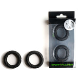 Buy Sport Fucker Ready Rings - Black Cock Rings - 2 Pack at NZ’s Mega Adult Toys Store. Discover premium sex toys with discreet shipping at the best price in NZ