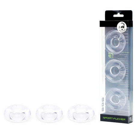 Buy Sport Fucker Rubber Cockring - Clear Cock Ring at NZ’s Mega Adult Toys Store. Discover premium sex toys with discreet shipping at the best price in NZ