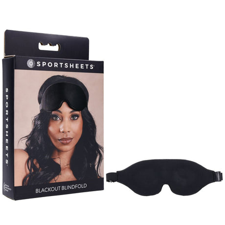 Buy SPORTSHEETS Blackout Blindfold - Black Eye Mask at NZ’s Mega Adult Toys Store. Discover premium sex toys with discreet shipping at the best price in NZ