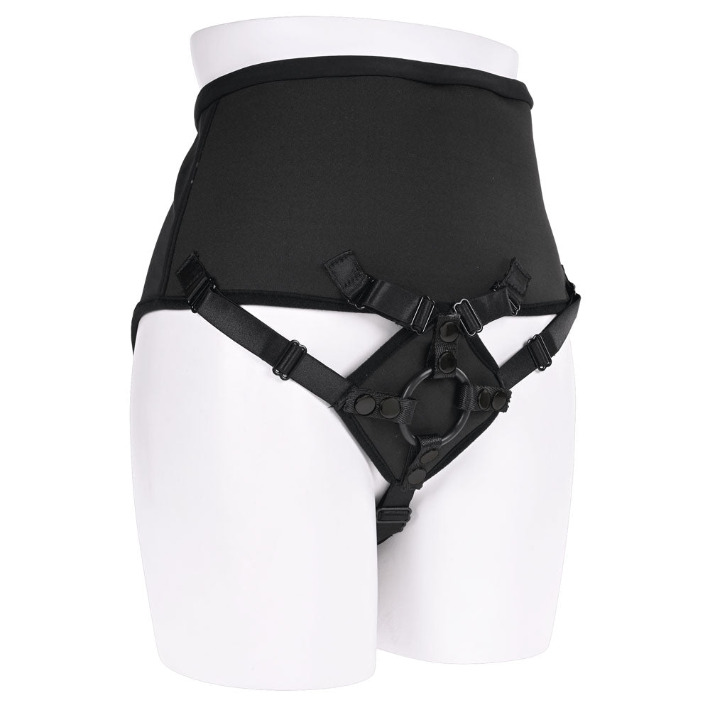 Buy SPORTSHEETS High Waisted Corset Strap On - Black Adjustable Strap - On Harness (No Probe Included) at NZ’s Mega Adult Toys Store. Discover premium sex toys with discreet shipping at the best price in NZ