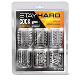 Buy Stay Hard - Cock Sleeve Kit - Clear Penis Sleeves - 6 Pack at NZ’s Mega Adult Toys Store. Discover premium sex toys with discreet shipping at the best price in NZ