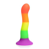 Buy Strap - U Proud - Rainbow 18.3 cm Strap - On at NZ’s Mega Adult Toys Store. Discover premium sex toys with discreet shipping at the best price in NZ