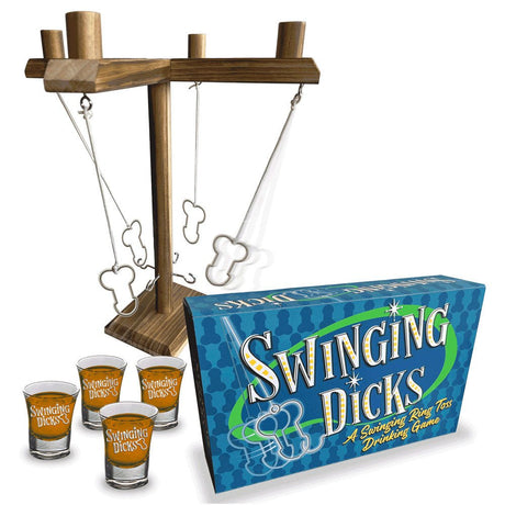 Buy Swinging Dicks - Swinging Ring Toss Drinking Game at NZ’s Mega Adult Toys Store. Discover premium sex toys with discreet shipping at the best price in NZ