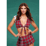 Buy TEACHERS PET Schoolgirl Crop Top & Skirt - S/M - Red Tartan - S/M Size at NZ’s Mega Adult Toys Store. Discover premium sex toys with discreet shipping at the best price in NZ