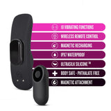 Buy Temptasia Remote Control Panty Vibe - Black USB Rechargeable Panty Vibe at NZ’s Mega Adult Toys Store. Discover premium sex toys with discreet shipping at the best price in NZ