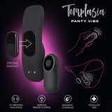 Buy Temptasia Remote Control Panty Vibe - Black USB Rechargeable Panty Vibe at NZ’s Mega Adult Toys Store. Discover premium sex toys with discreet shipping at the best price in NZ